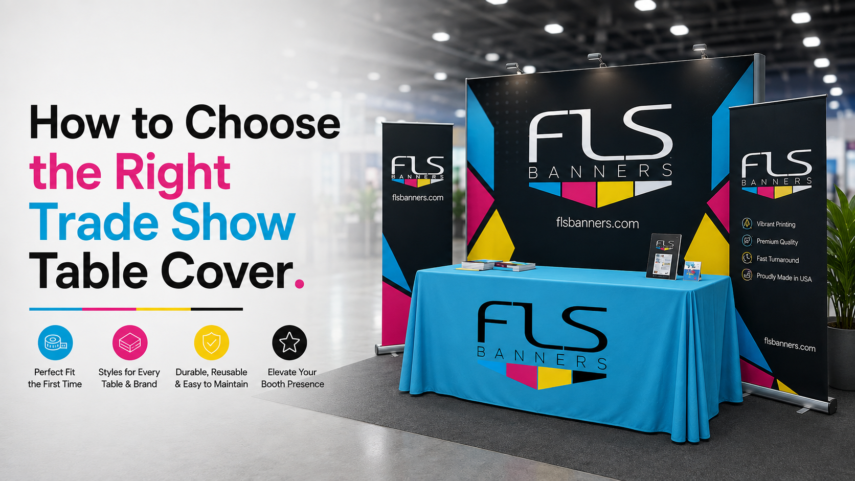 How to Choose the Right Trade Show Table Cover
