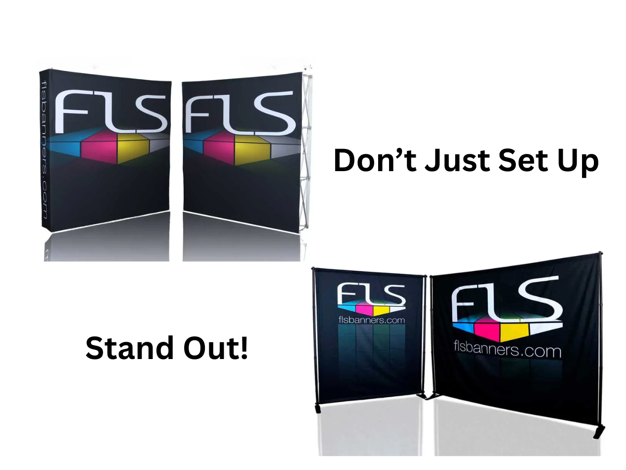 Transform Your Booth with Eye-Catching Backdrops
