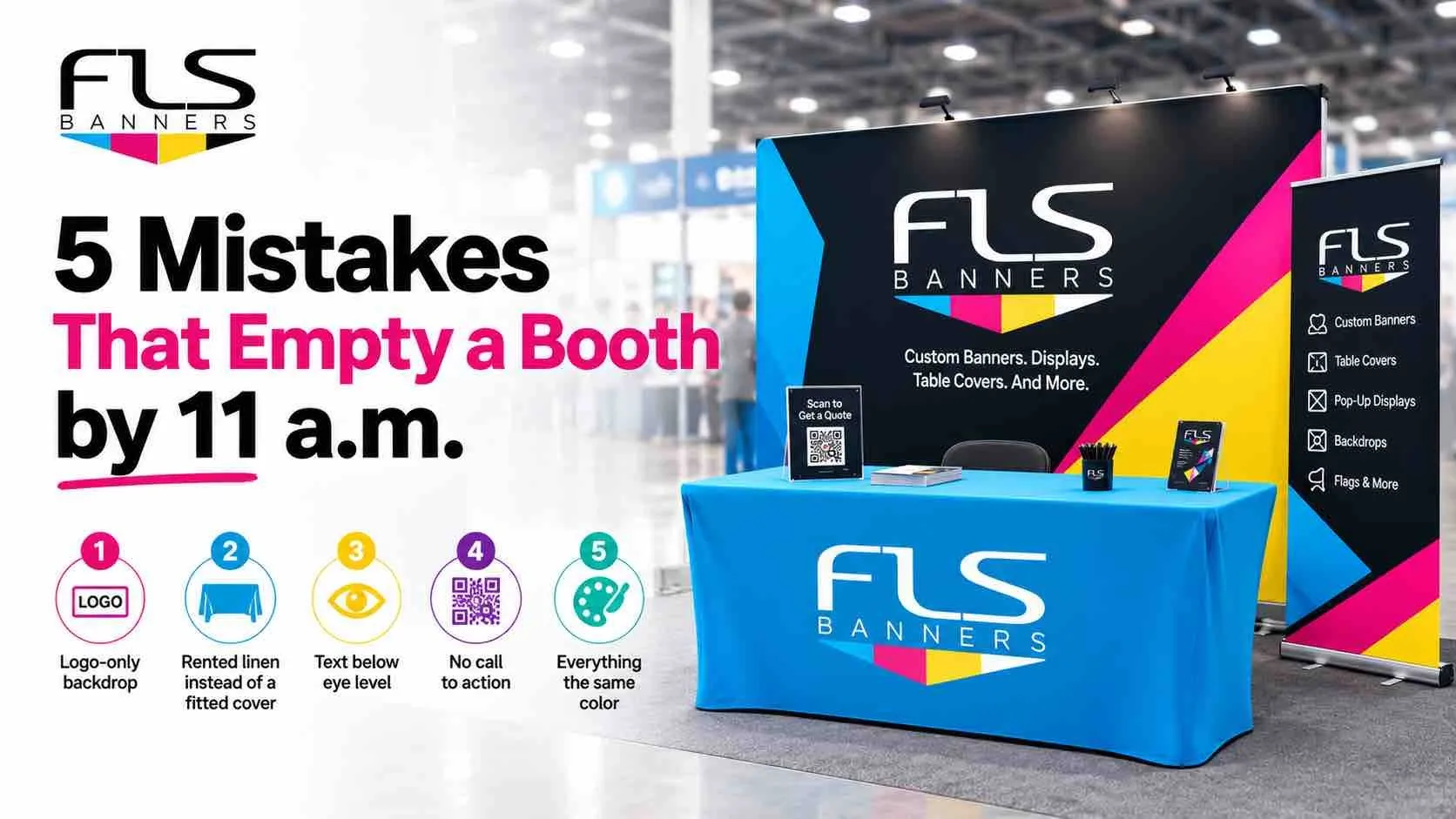 5 Mistakes That Empty a Booth by 11 a.m.