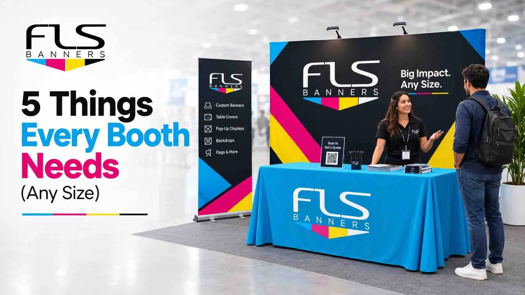5 Things Every Booth Needs (Any Size)
