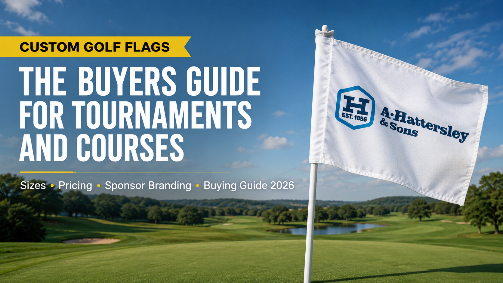 Buyers Guide for Custom golf flags banners