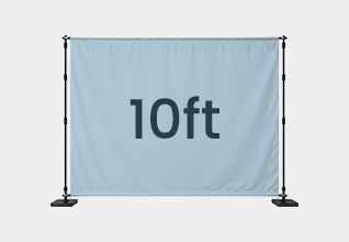 10ft Adjustable Banner Stand