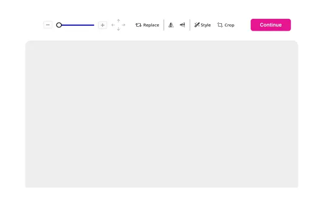 Design editor interface for creating custom artwork